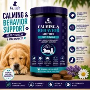 Calming & Behavior Support Soft Chews for Pets